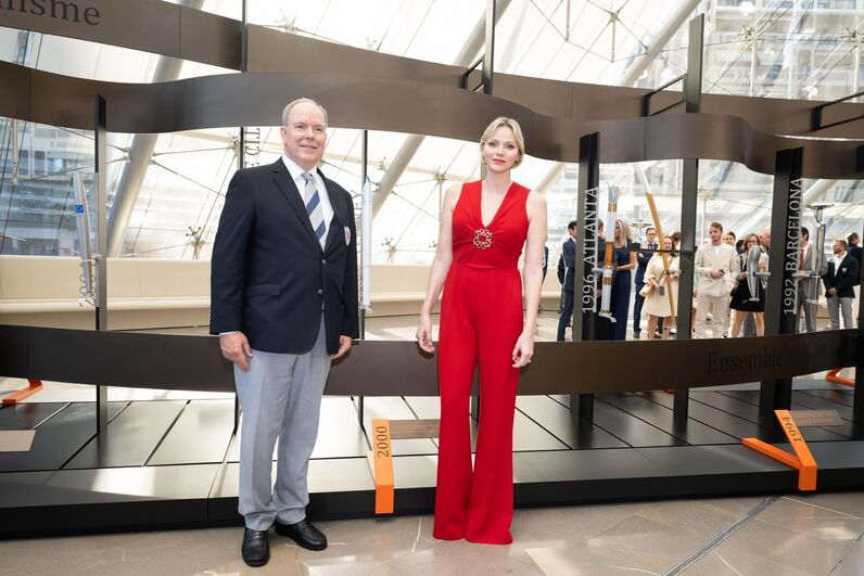 Charlene e Alberto II