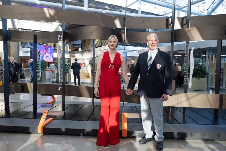 Charlene e Alberto II