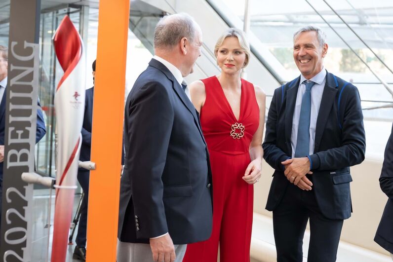 Charlene e Alberto II