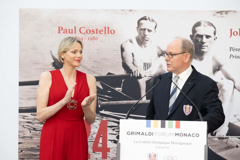 Charlene e Alberto II