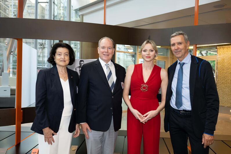 Charlene e Alberto II