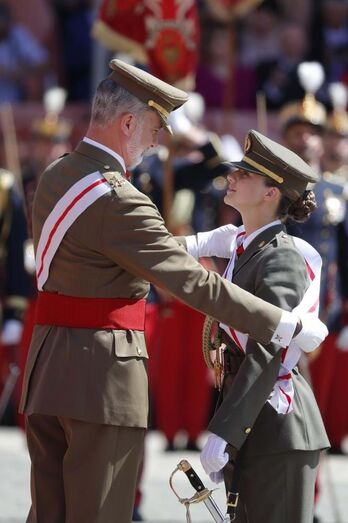 Cerimónia da princesa Leonor