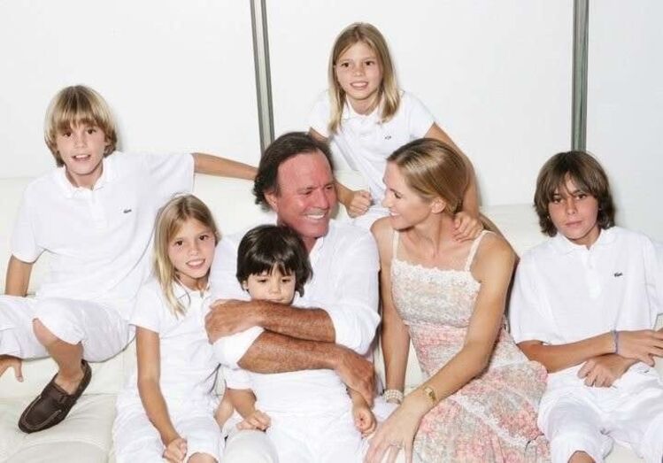 Julio Iglesias, Miranda, filhos