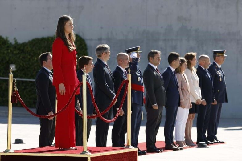 Princesa Leonor, Madrid, visita Portugal