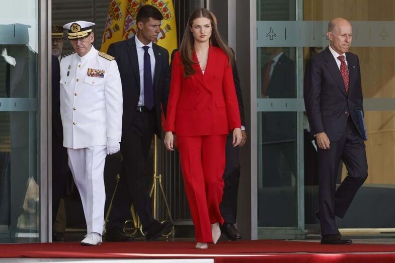 Princesa Leonor, Madrid, visita Portugal
