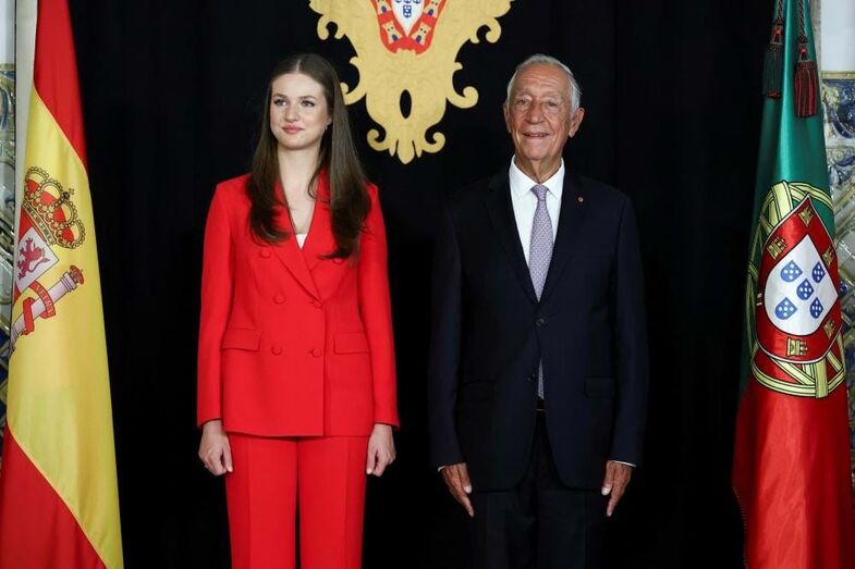 Princesa Leonor, Portugal, Lisboa, Marcelo Rebelo de Sousa