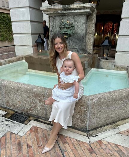 Bernardo Silva em família no Mónaco