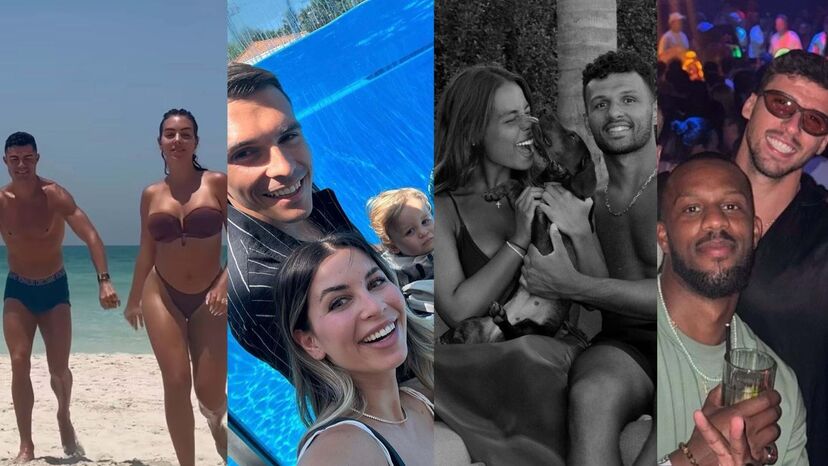 As férias dos craques da Seleção