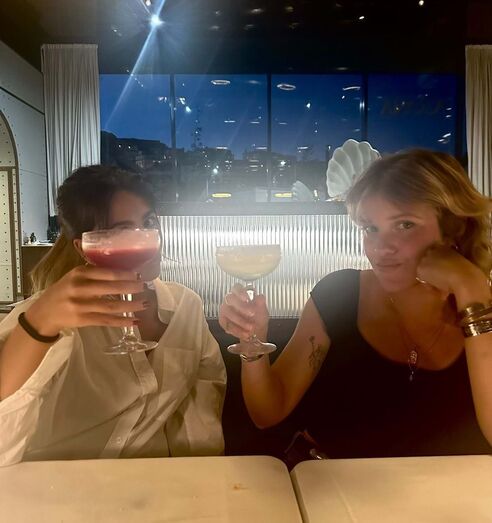 Iva Domingues com a filha