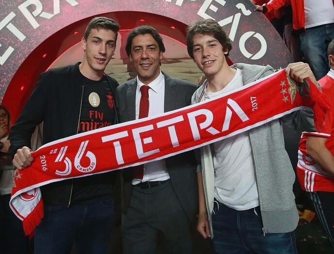 Os filhos de Rui Costa, Hugo e Filipe