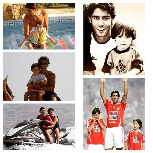 Os filhos de Rui Costa, Hugo e Filipe