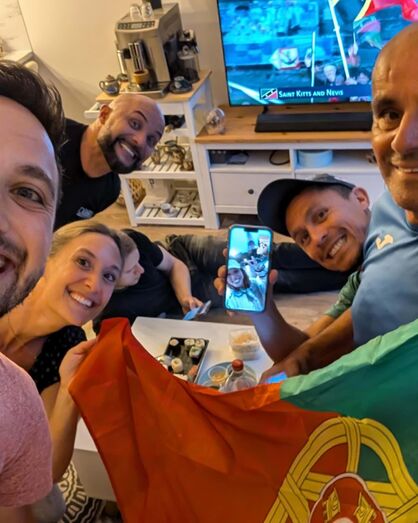 Filipa Martins e o namorado