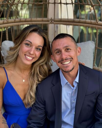 Filipa Martins e o namorado