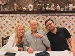 Pinto da Costa numa noite de fados com a mulher e o neto 