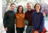 Kamala Harris e Doug Emhoff com os filhos