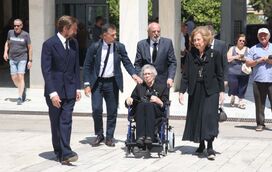 Desamparada. Rainha Sofia sozinha em momento muito duro: a adeus ao príncipe que era o seu confidente