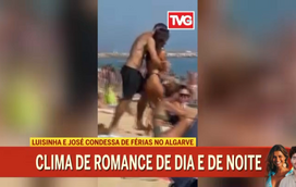“Romance de verão”: Zé Condessa e Luisinha Oliveira íntimos