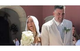 Depois da violência doméstica, Liliana Aguiar e Francisco Nunes voltam a casar abençoados pela Igreja