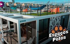 Acorde com uma vista maravilhosa sobre o Tejo nos barcos casa do Parque das Nações  