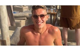 Viktor Gyokeres diverte-se na noite algarvia com outros jogadores do Sporting