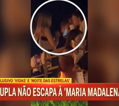 Mão na anca?! Margarida Corceiro e Luisinha Oliveira apanhados em conversa tensa