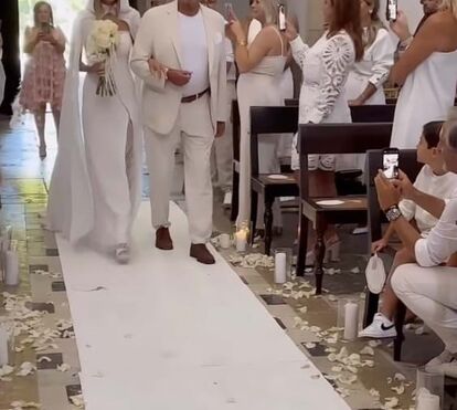 Depois da violência doméstica, Liliana Aguiar e Francisco Nunes voltam a casar abençoados pela Igreja