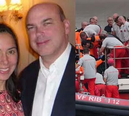 Acabou-se a esperança. A dor sem fim da mulher de Mike Lynch, que sobreviveu à tragédia em iate milionário, mas não conseguiu salvar o marido e a filha