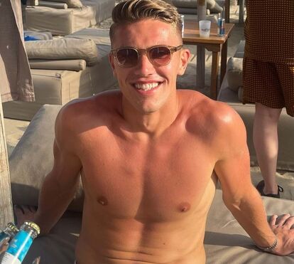 Viktor Gyokeres diverte-se na noite algarvia com outros jogadores do Sporting