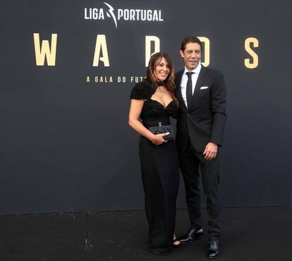 O brilho da passadeira vermelha da  Liga Portugal Awards, na cidade do Porto