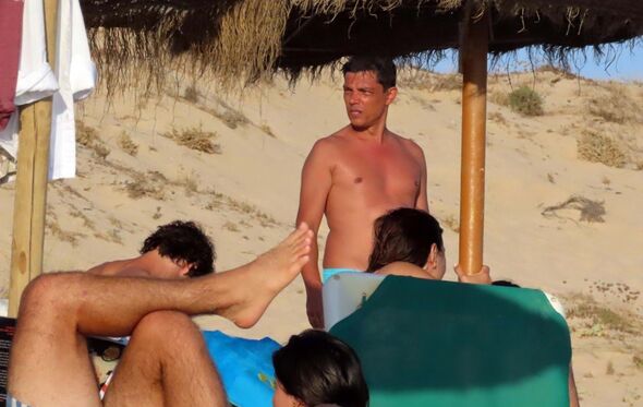 Vasco Palmeirim na praia do Gigi, Algarve 