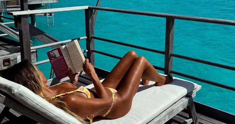 Férias de Isabel Figueira em Bora Bora 