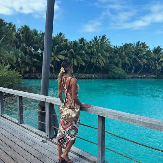 Férias de Isabel Figueira em Bora Bora 