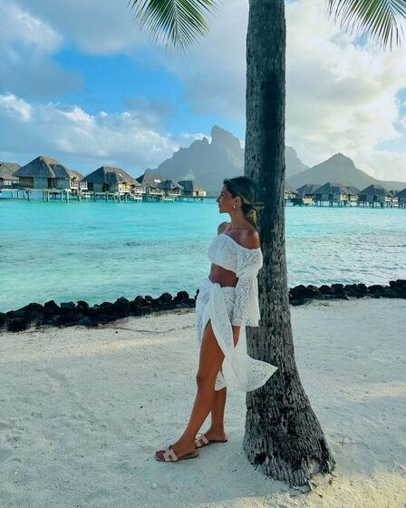 Férias de Isabel Figueira em Bora Bora 