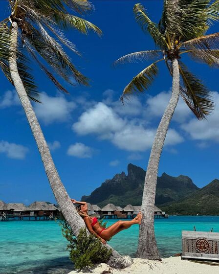 Férias de Isabel Figueira em Bora Bora 