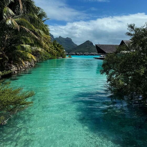 Férias de Isabel Figueira em Bora Bora 