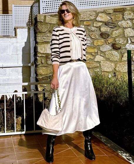 Os 4 modelos de saias que as mulheres com mais de 40 anos vão usar este outono