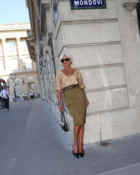 Os 4 modelos de saias que as mulheres com mais de 40 anos vão usar este outono