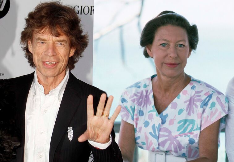 Princesa Margaret, Mick Jagger