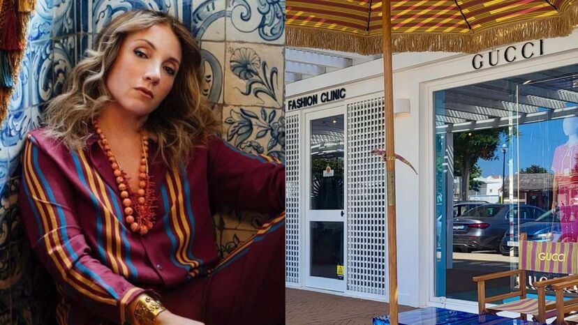 Paula Amorim abre pop up da Gucci no Carvalhal