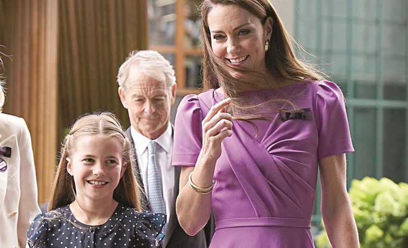 Kate Middleton e princesa Charlotte