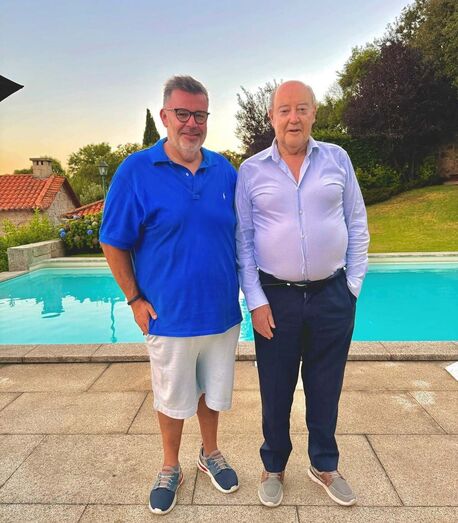 Pinto da Costa com Nuno Azinheira 