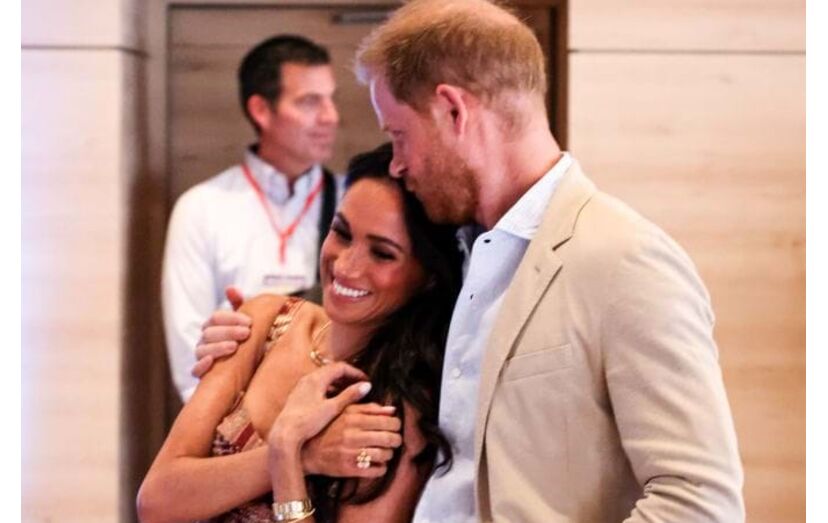 Meghan Markle e Harry na Colombia 