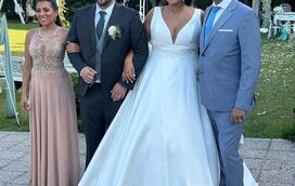 Filha de Mário Jardel já casou! As primeiras imagens da cerimónia e do vestido de noiva