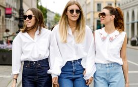 Perfeitas para usar com jeans! Estas são as camisas soltas mais bonitas para os primeiros dias de Outono