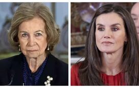 Rainha Sofia cada vez mais abandonada e solitária! Letizia afasta a sogra e senta a mãe e o padrasto à mesa de jantar