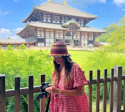 As imagens das férias de sonho de Mariana Monteiro no Japão