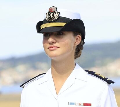 O primeiro dia da princesa Leonor na Escola Naval