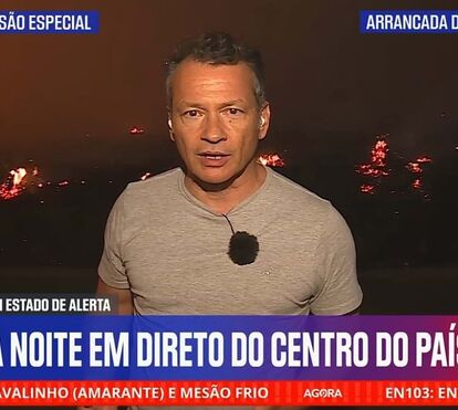 Pedro Mourinho perto dos incêndios em Portugal e na guerra na Ucrânia