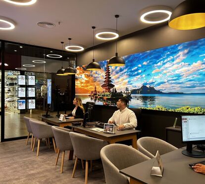 Viagens El Corte Inglés tem o prazer de anunciar a inauguração de uma nova agência de viagens no Amoreiras Shopping Center, reforçando a sua presença no mercado português
