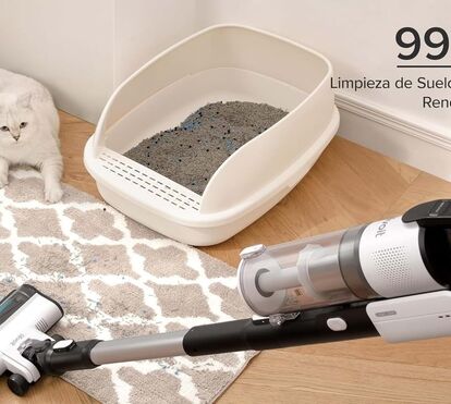 Adeus sujidade! Este aspirador é perfeito para quem tem animais de estimação e vai manter a sua casa limpa sem esforço